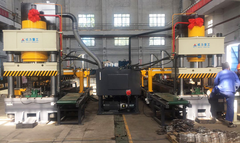 錨桿托盤(pán)生產(chǎn)線